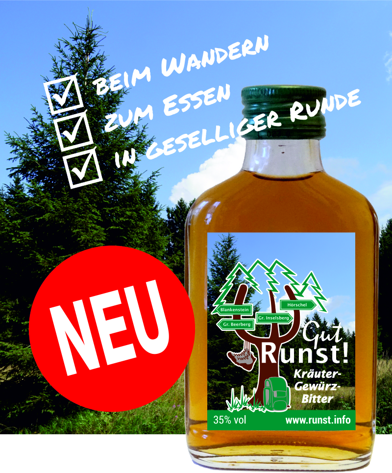 Gut Runst! - Kräuter-Gewürz-Bitter